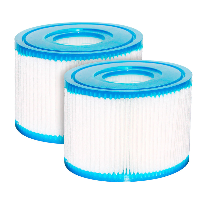 (2-pack) LifeSupplyUSA Replacement Pool Spa Filter compatible with Intex S1-Pool filters- LifeSupplyUSA