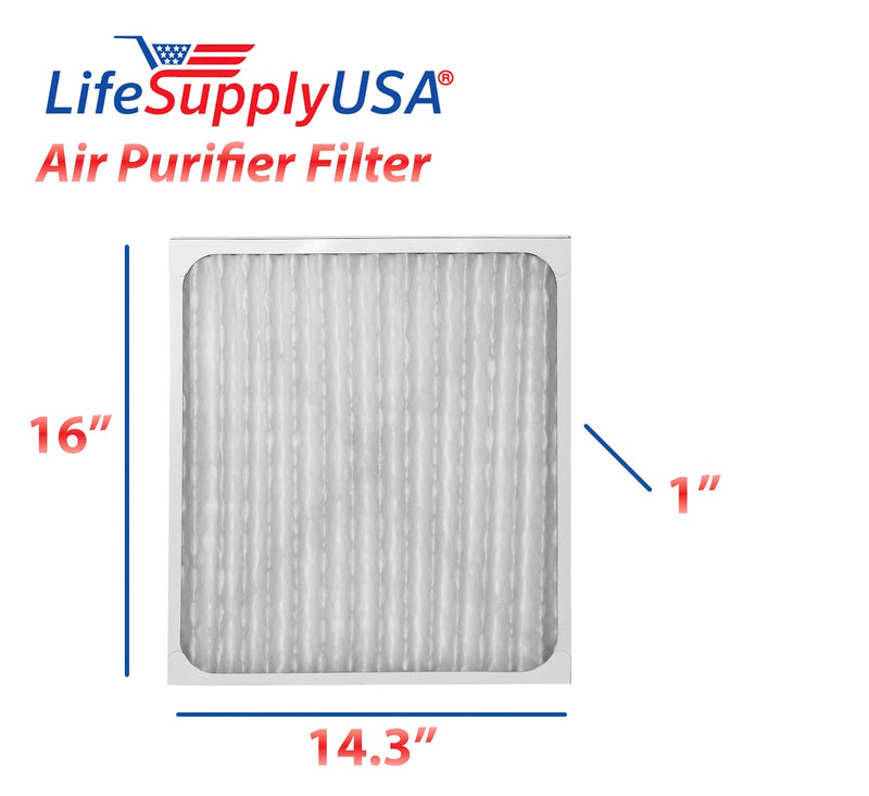 3 Pack Replacement Filter 30931 fits Hunter Models 30212, 30213, 30240, 30241, 30251, 30378, 30379, 30381 & 30382-Air Purifier Filters- LifeSupplyUSA