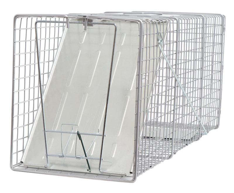 Pack of Ten (10) Heavy Duty Catch Release Large Live Humane Animal Cage Trap for Opposums, Beavers, Groundhogs, Gophers 32x10x12-Animal Traps- LifeSupplyUSA