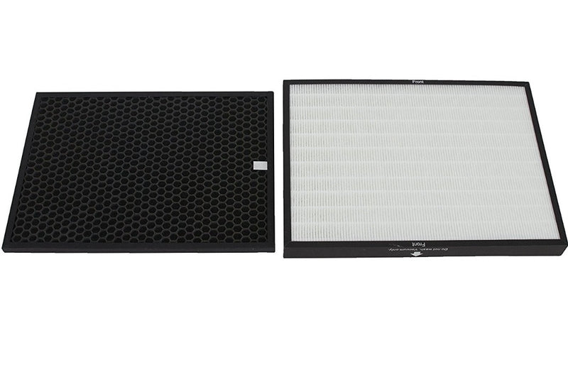 4 Replacement HEPA & Carbon Filter Sets Compatible with Rabbit Air BioGS SPA-421A & SPA-582A Air Purifiers-Air Purifier Filters- LifeSupplyUSA