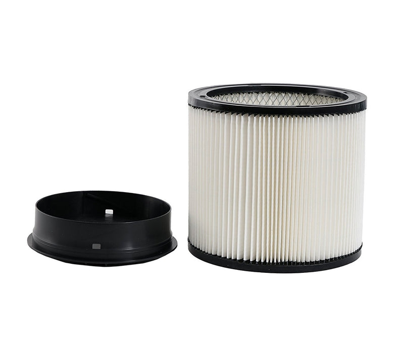 4 Replacement Wet/Dry Filters for ShopVac 90304 903-04 903-50-00 Models 5 Gallons and Up Type U Cartridge with Lid-Vacuum Filters- LifeSupplyUSA